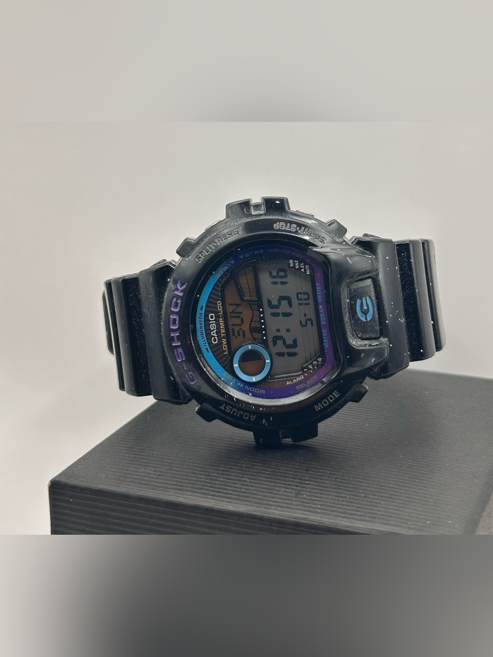 Casio G-Shock GLX-6900 Men’s Black With Purple/Blue Accent Digital Watch 50mm